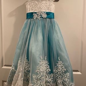 Girls pageant dress